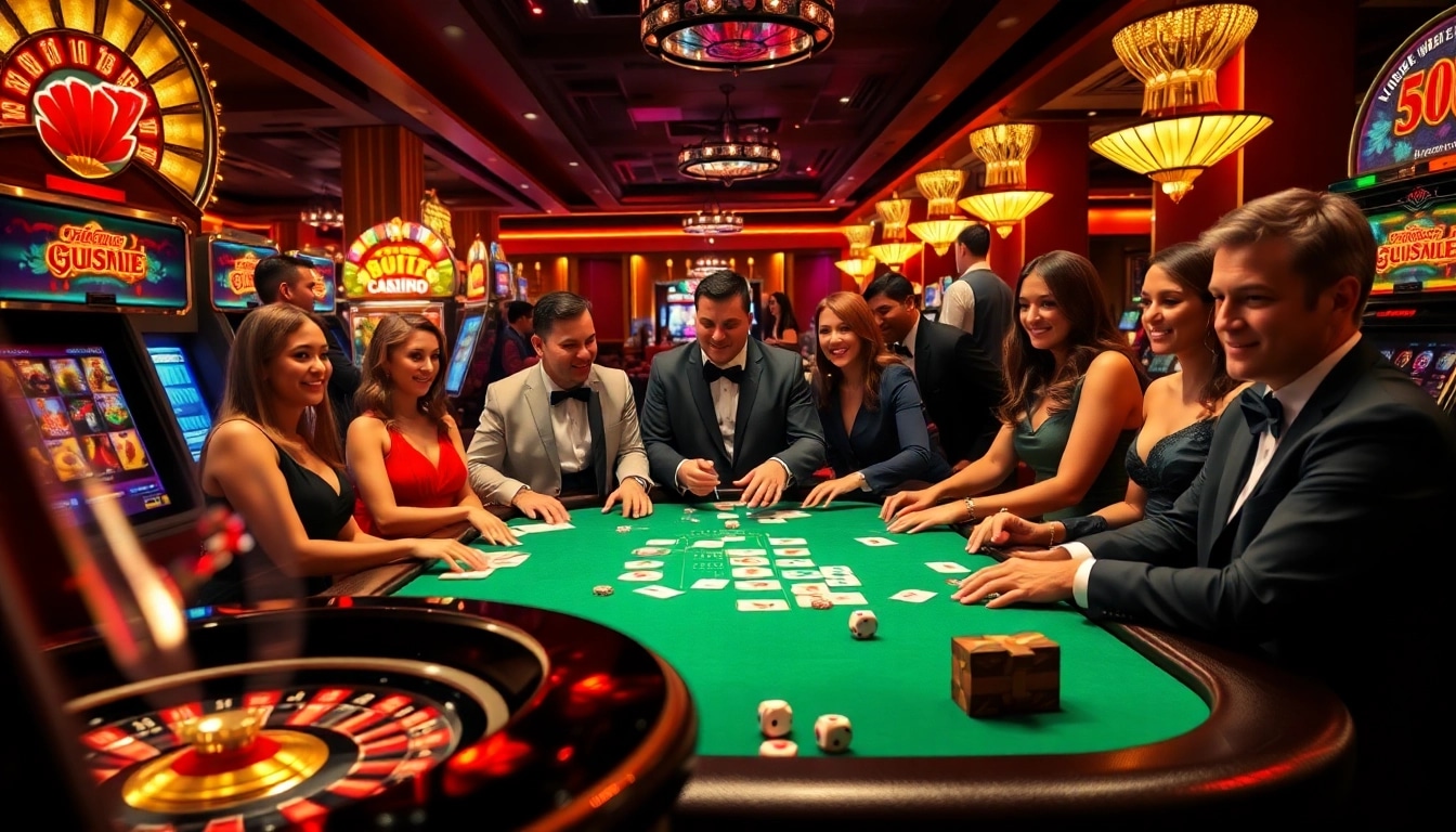 Experience thrilling gameplay at CF789 with players enjoying lively card games and roulette.