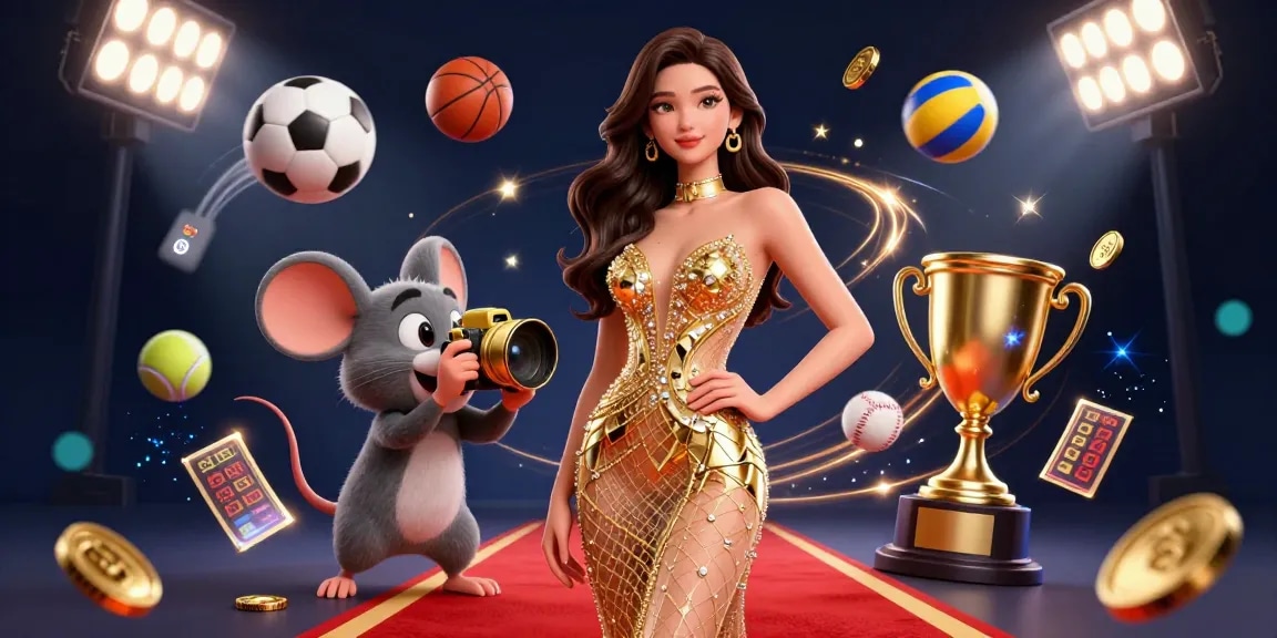 Experience thrilling betting with fly888 through vibrant casino gaming elements in a dynamic digital art.