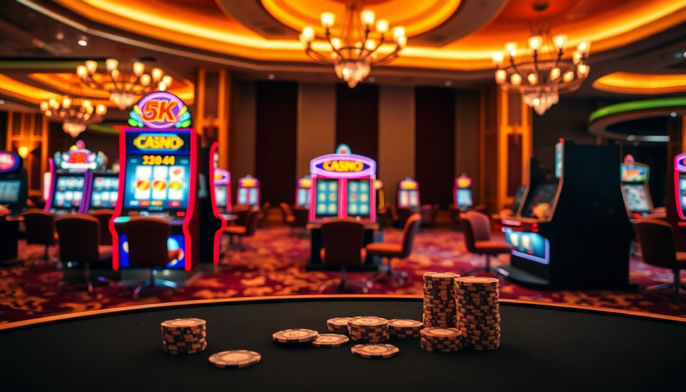 Menangkan jackpot pada slot 5k yang memukau di kasino mewah.