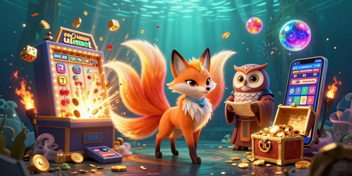 Experience the excitement of ufabet with colorful characters and casino elements in a vibrant jackpot scene.