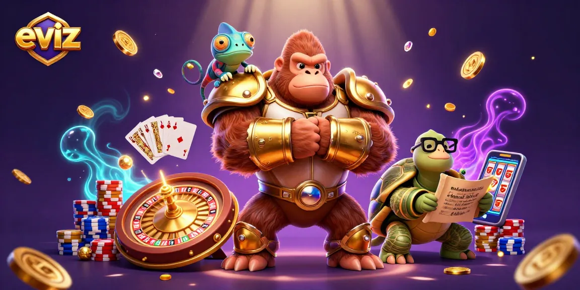 Experience thrilling wins at eviz with our powerful gaming characters and rich casino elements.