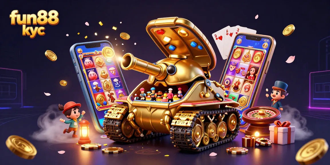 Khám phá fun88 kyc với tank vàng khổng lồ, casino mini và nhiều phần thưởng.