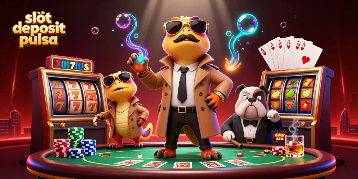 Slot deposit pulsa memudahkan pemain dengan raptor di kasino, menampilkan banyak elemen permainan menarik.