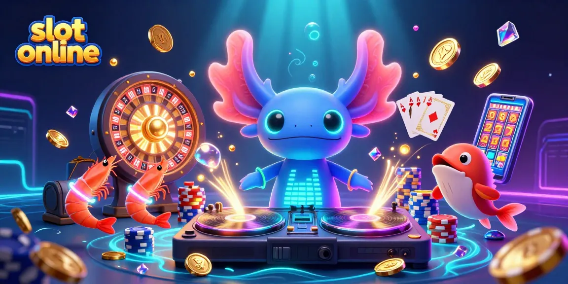 Spin the reels on engaging slot online games with vibrant underwater characters and enchanting casino elements.