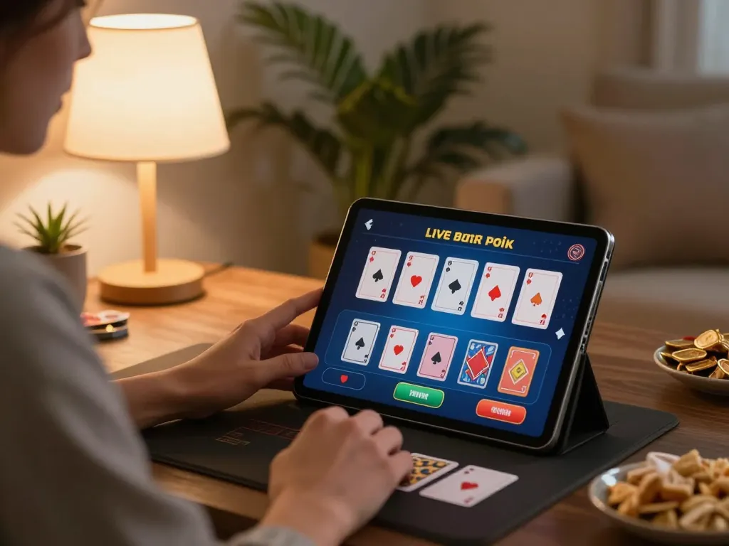 Experience immersive gameplay on lc88 with dynamic online casino action on a tablet.