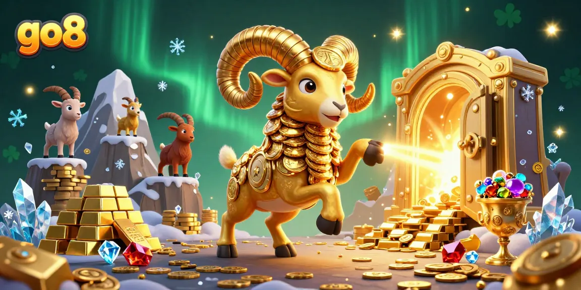 Spin the reels and win big at go8 with exciting 3D casino games featuring golden treasures and energetic characters.