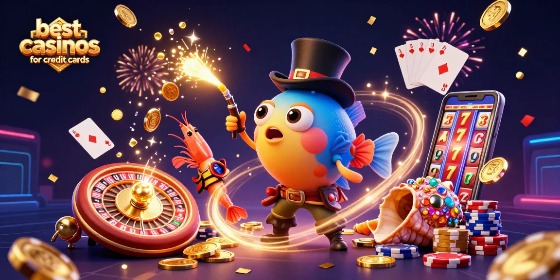 Win at the best casinos for credit cards with vibrant characters and dynamic gaming elements.