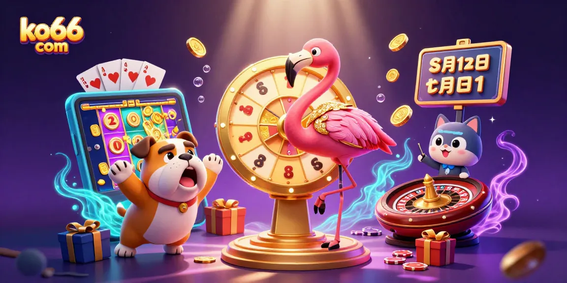 Engage with exciting gameplay at ko66 com featuring a vibrant casino scene with prizes.