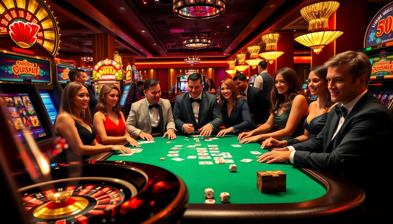 Experience thrilling gameplay at CF789 with players enjoying lively card games and roulette.