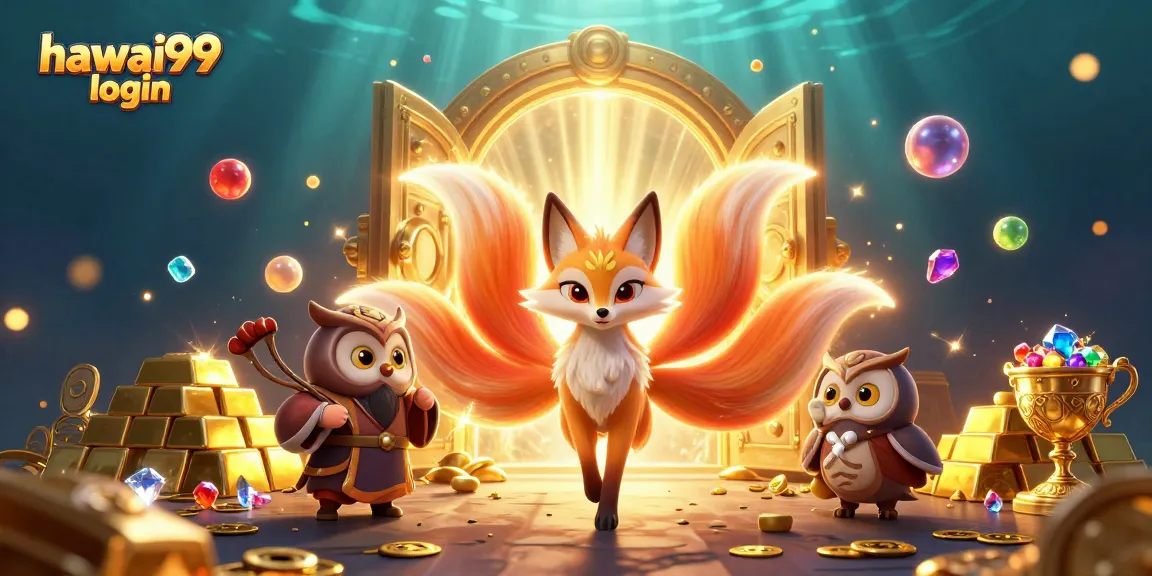 Engage in exciting gameplay with hawai99 login, featuring vibrant characters and dynamic casino elements.