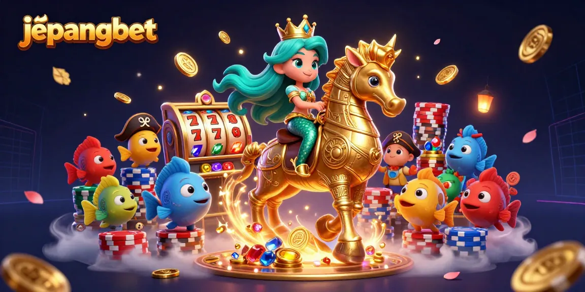 Engage with the spectacular world of japanbet where mermaids and golden treasures collide in an exciting casino scene.