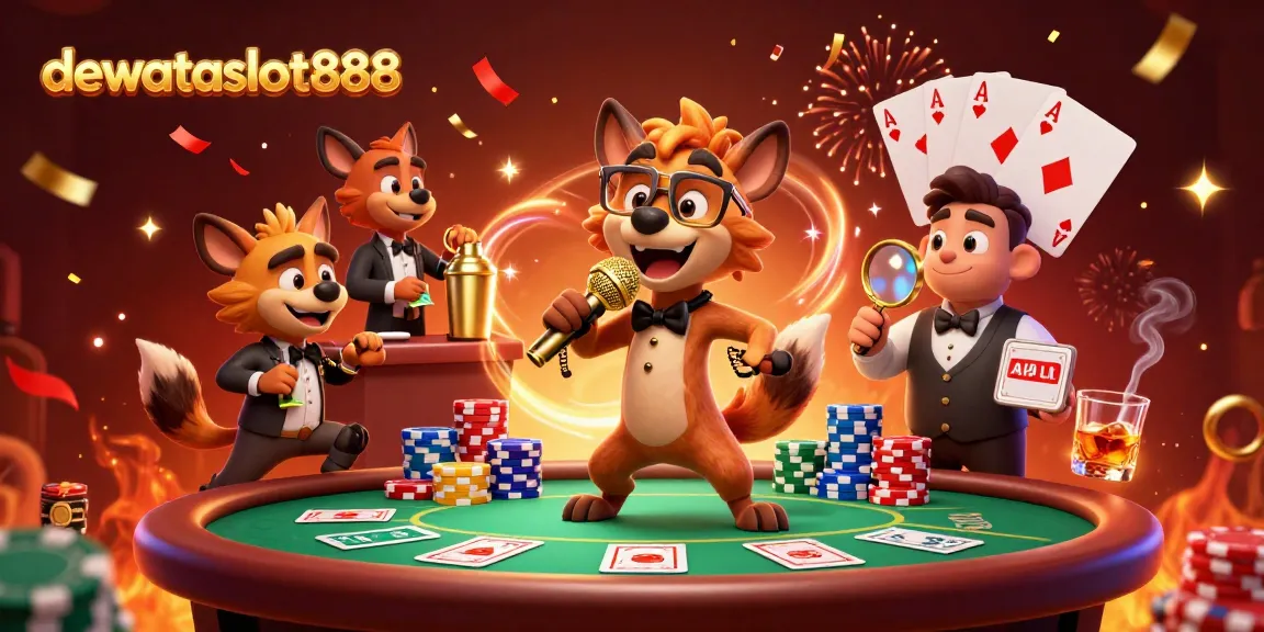 Mengarahkan permainan domino gaple di dewataslot888 dengan gaya dan keahlian sambil merayakan kemenangan member baru.