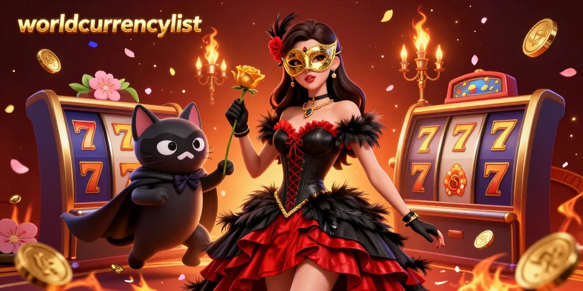 Experience the thrilling world of gaming with worldcurrencylist featuring vibrant casino elements and charismatic characters.