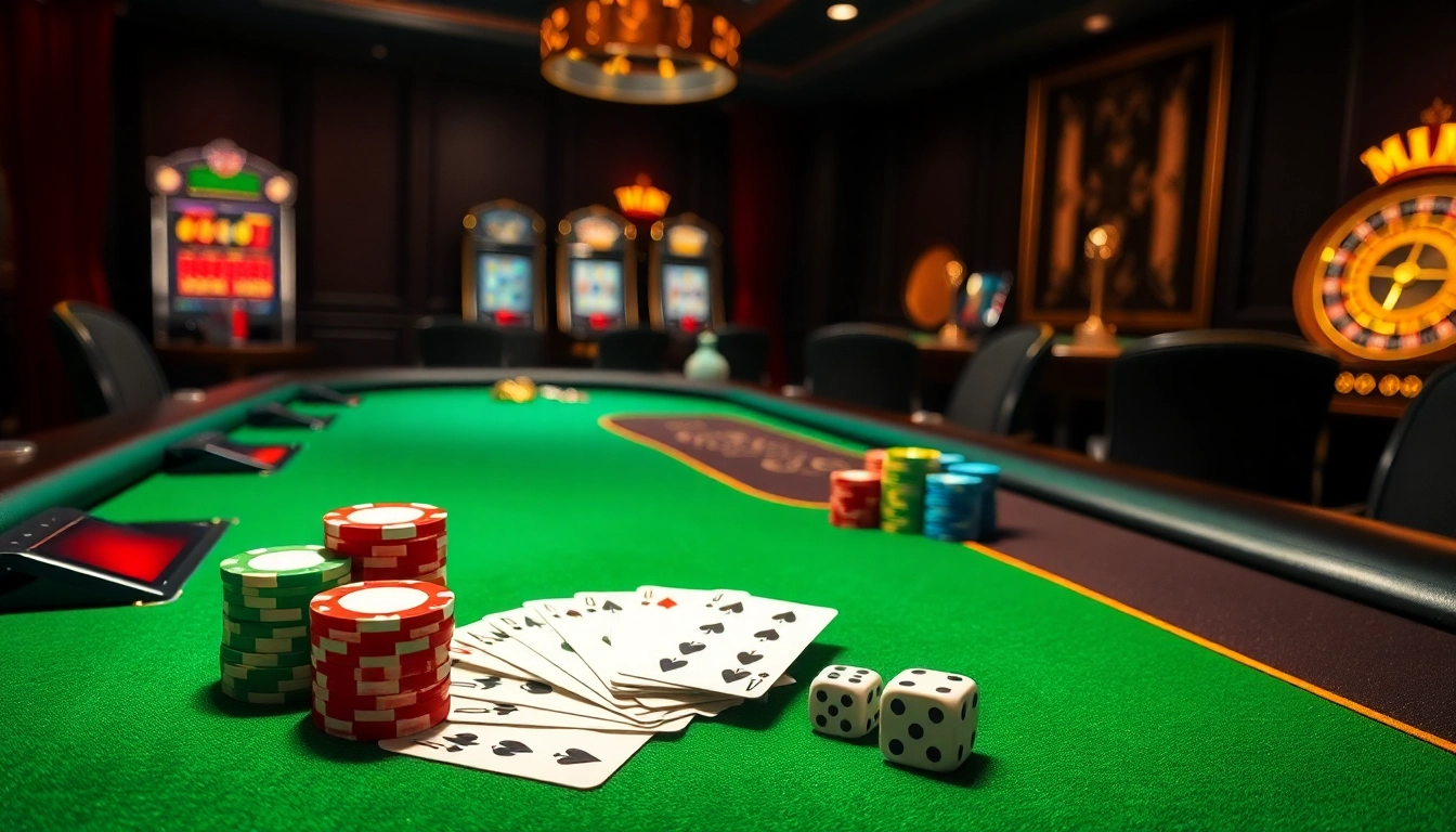 Experience excitement at a premier gaming table with mm88 vin, showcasing dazzling poker action.