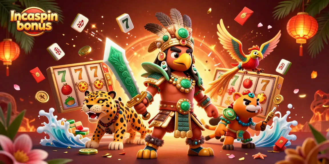 Engage with Incaspin bonus offering up to €2,500 and 250 free spins in a vibrant casino scene.