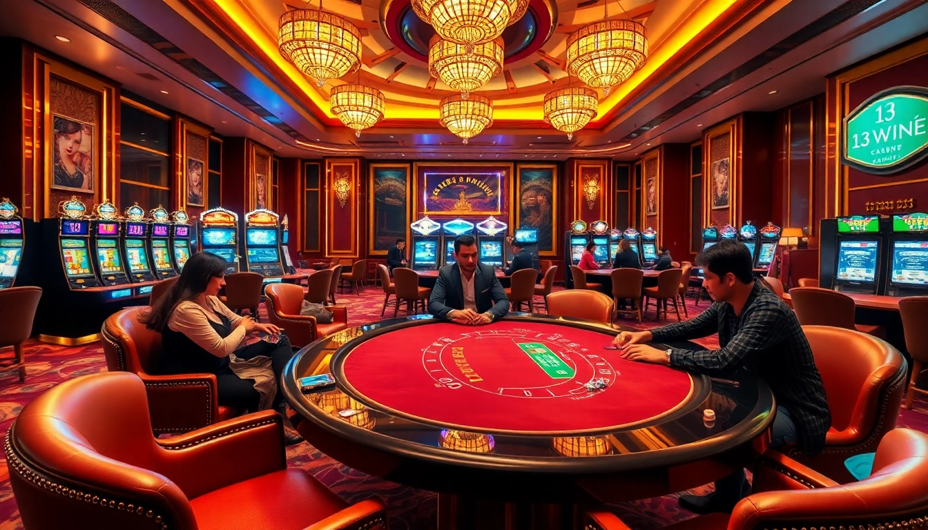 Experience the excitement of online gambling at 13win.group with engaging poker and casino games.