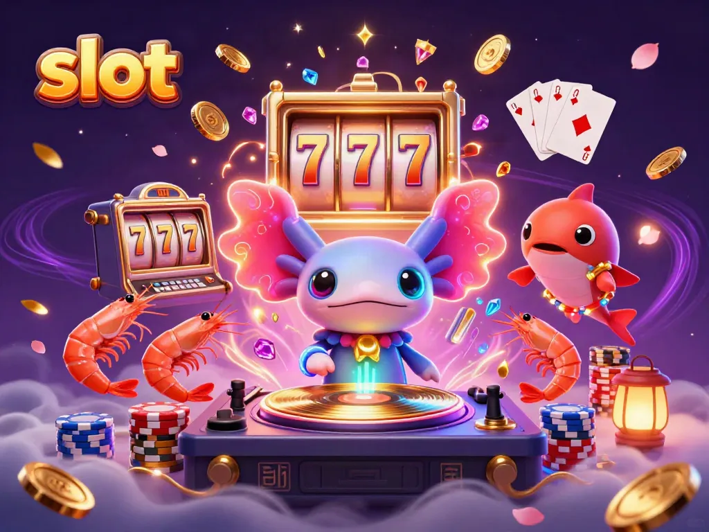 Slot mesin yang berputar dengan tokoh raja dan karakter meriah di bawah laut.