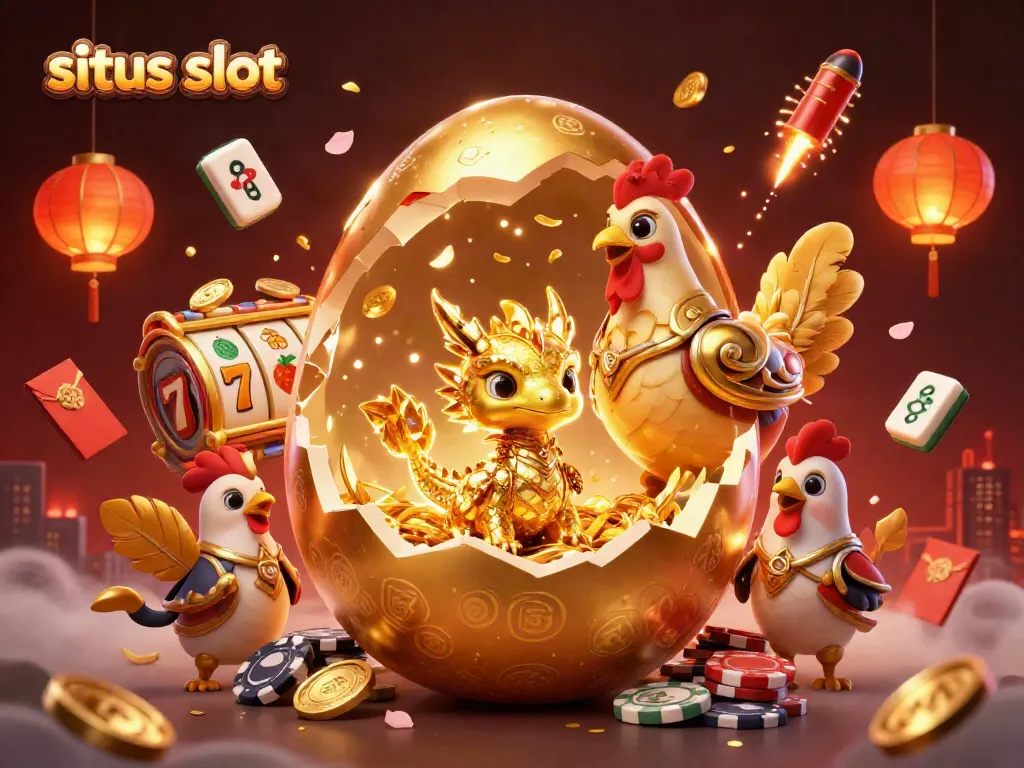 Menangkan situs slot terbaik dengan ilustrasi slot dan naga emas