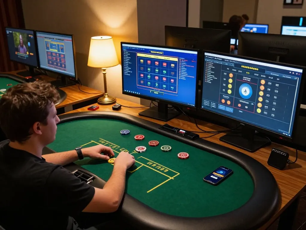Engaging online poker gameplay on link mm88, showcasing player participation and strategy.