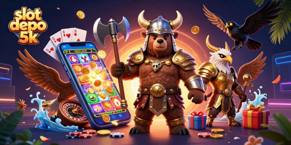 Slot depo 5k menawarkan pengalaman bermain mesin slot yang menegangkan dengan peluang menang tinggi dan deposit minimum menarik.