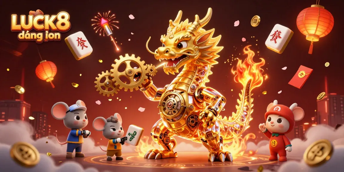 Experience the thrilling LUCK8 đăng nhập scene with immersive casino elements in vibrant detail.