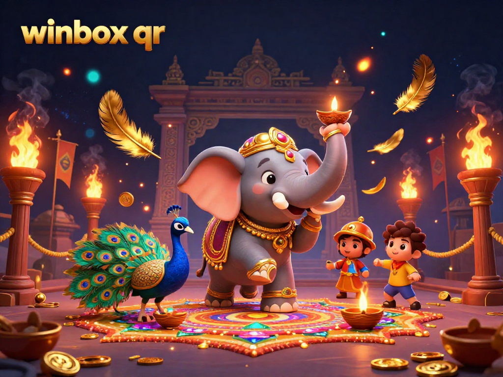 Engage in exciting gameplay with winbox qr featuring vibrant 3D casino elements.
