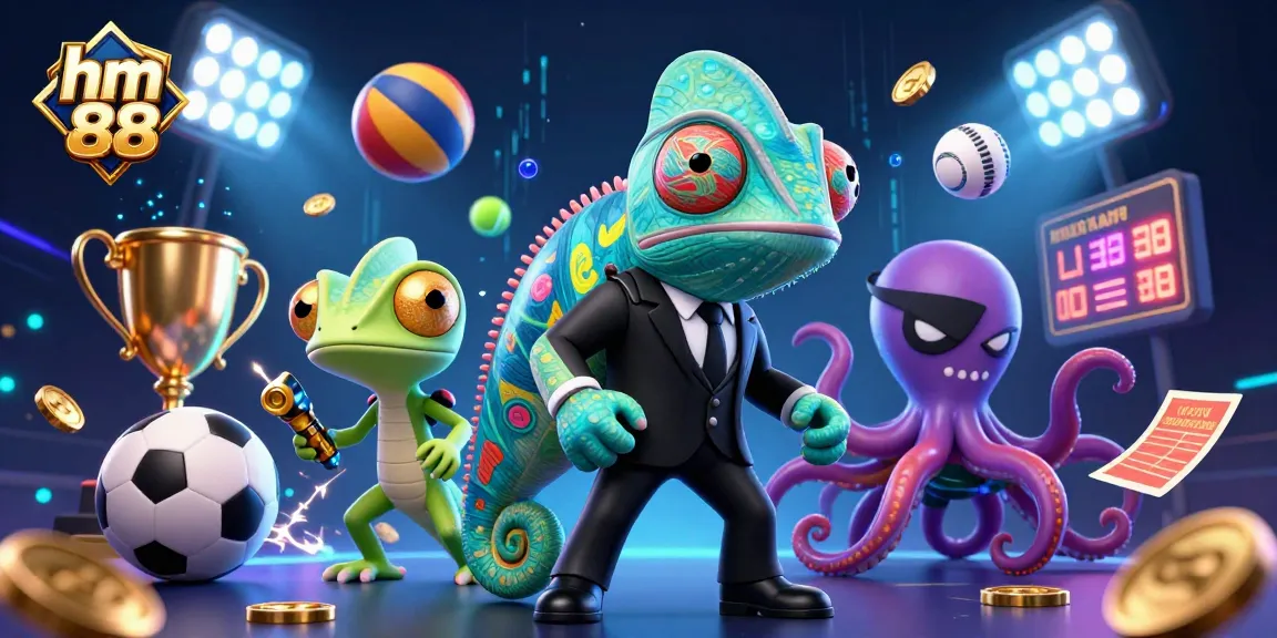 Experience vibrant gameplay with hm 88 featuring dynamic characters and elements in a lively casino scene.