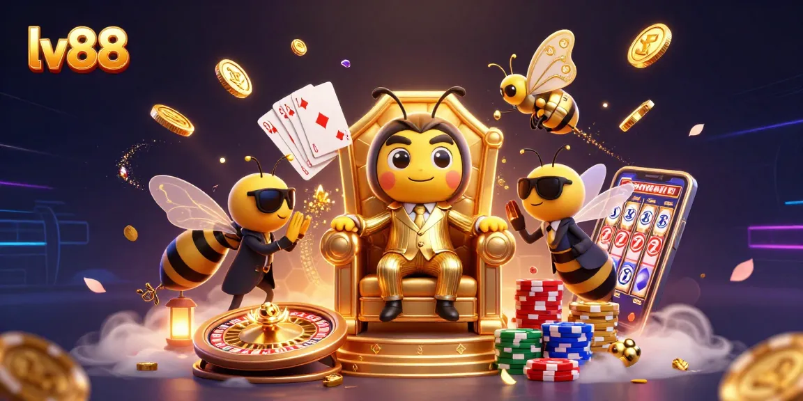 Win big at lv88 with thrilling games and vivid illustrations of casino excitement.