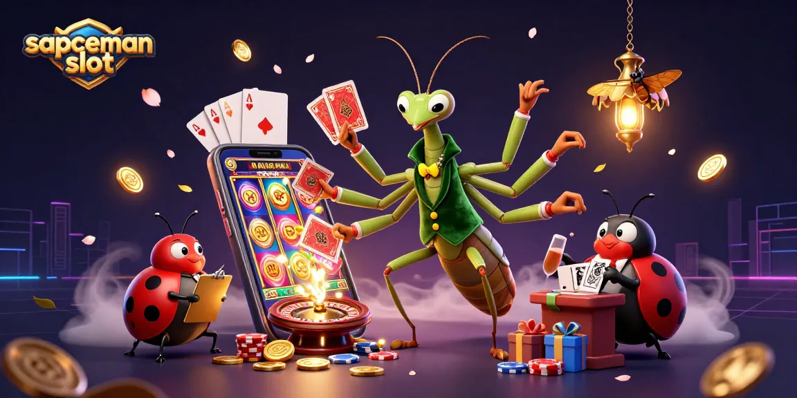 Experience thrilling gameplay with sapceman slot amidst vibrant casino elements and captivating characters.