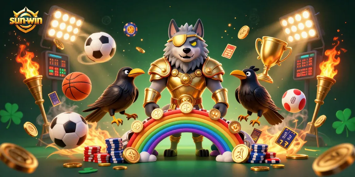 Bet on sun-win as Odin and ravens guard your luck on a vibrant casino bridge