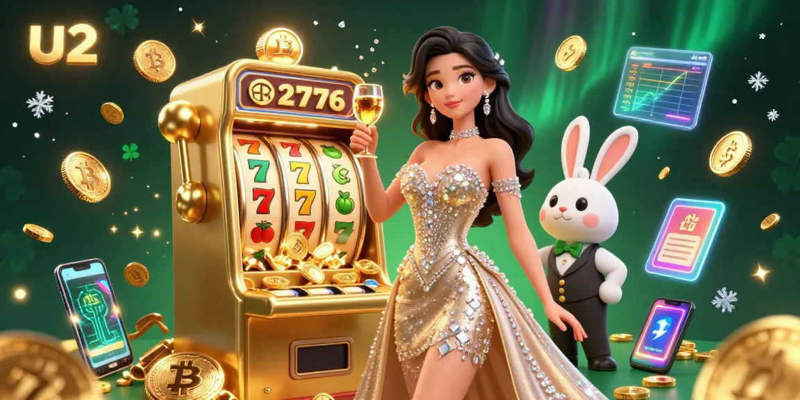 Experience thrilling wins at u2 Casino with vibrant jackpot games, engaging slot reels, and festive casino ambiance.