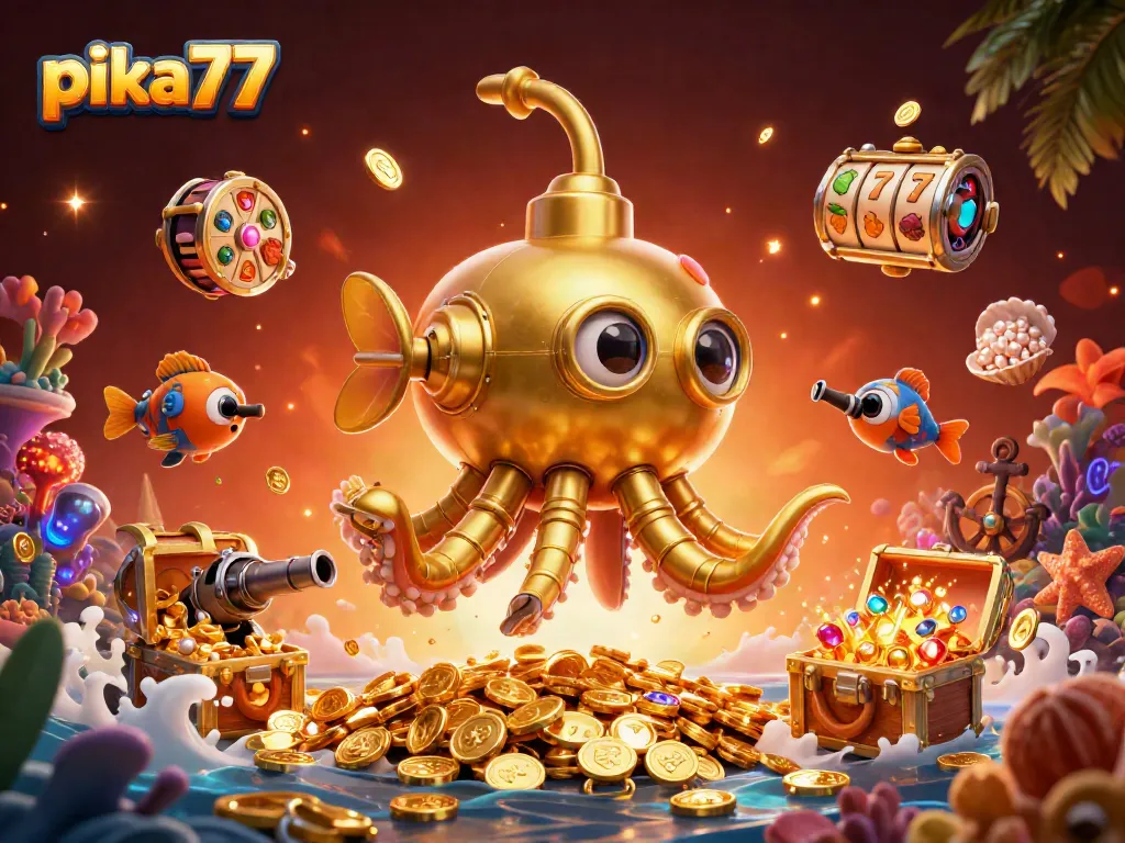 Pika77 players win exciting prizes with dynamic spinning slot reels in an engaging online casino.