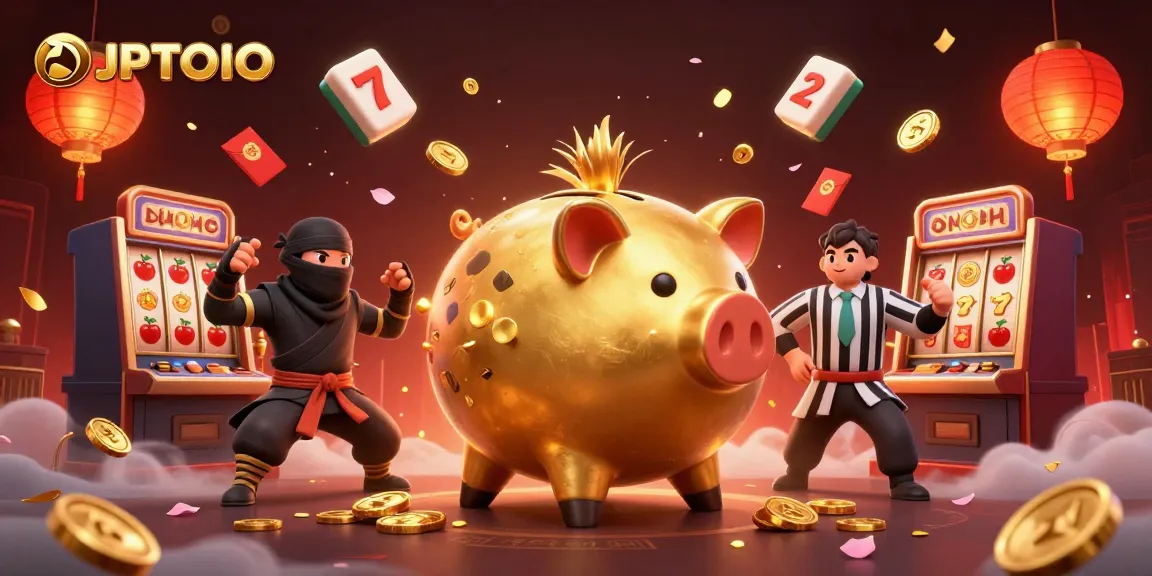 Mau menang di JPTOTO? Temukan keberuntungan di slot mesin dengan piggy bank emas!