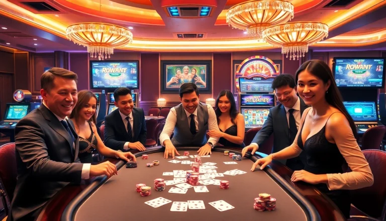 Experience the excitement of poker at Hi88.com with vibrant gameplay, chips, and cards.