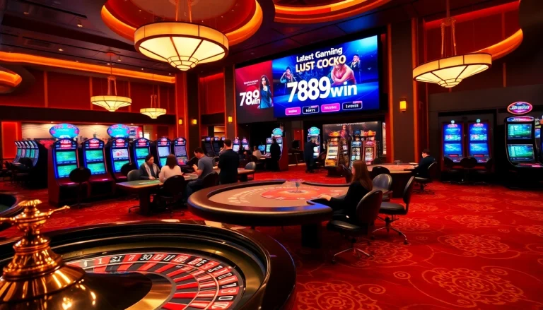 Win big with thrilling games at 789 win featuring roulette, poker, and slots.