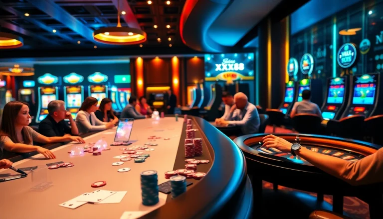Engage in thrilling gambling action at https://xx88.bar/ with vibrant casino tables and exciting games.