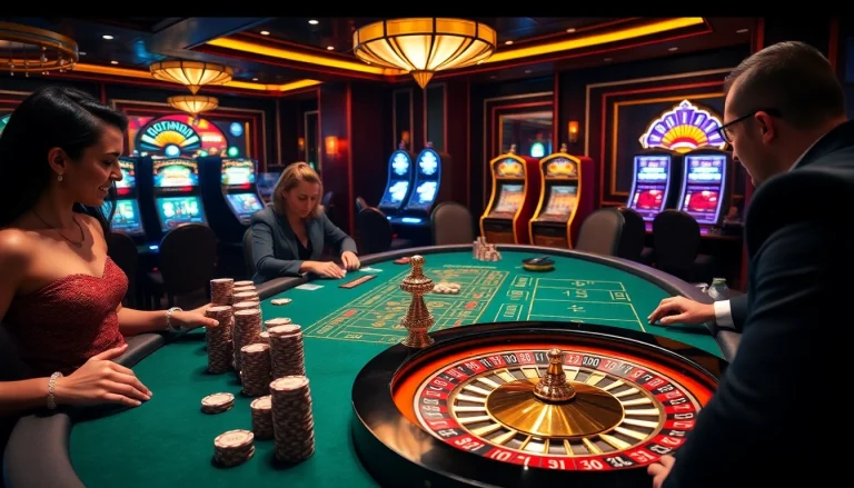 Rasakan sensasi login slot Dewanaga89 dengan adegan kasino yang elegan yang menampilkan taruhan tinggi.