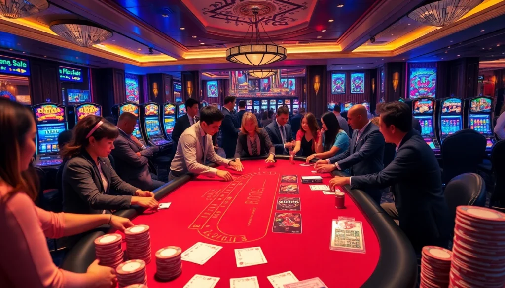 Play exciting games at kkwin casino with professional dealers and vibrant slot machines.