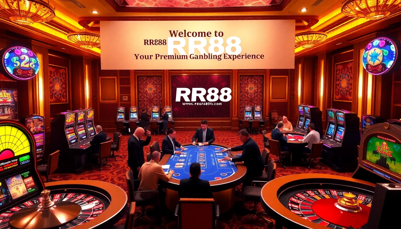 Experience high-stakes gaming action at https://rr88it.com/ with vibrant casino visuals and engaging poker tables.