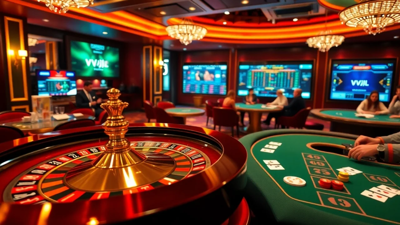 Experience the excitement of gambling at VVJL Casino with vibrant games and action-packed tables.