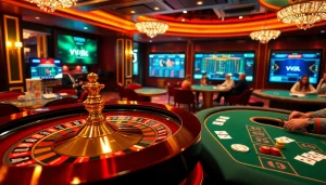 Experience the excitement of gambling at VVJL Casino with vibrant games and action-packed tables.