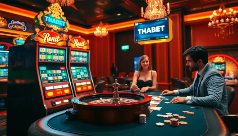 Experience luxury gaming at https://thabet.vegas/ with captivating casino tables, slot machines, and poker excitement.