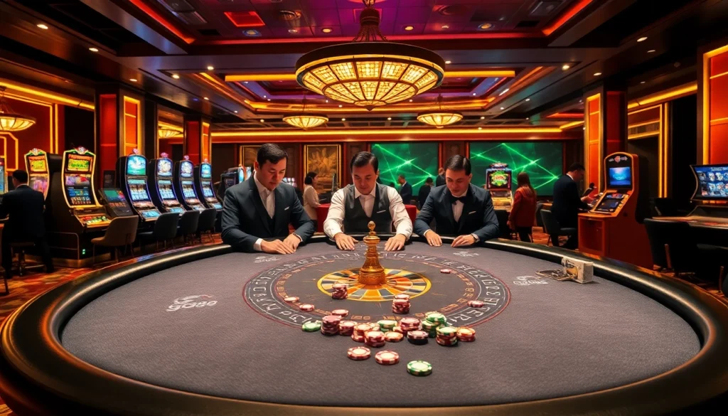 Experience the thrill of winning at go88 in a luxurious casino setting filled with excitement.