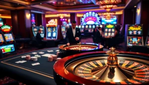 Experience the thrill of winning with Boosterjp at a vibrant casino bursting with life and excitement.