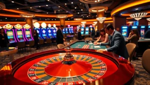 Engaged players at a luxurious casino table enjoying games with 88i elements.